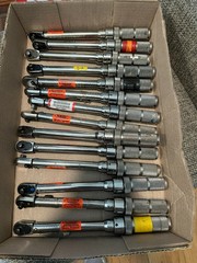 Precision Instruments Torque Wrench M1R50H 1/4” Drive 10-50 In lbs. Click Style