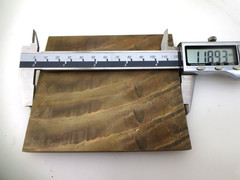 954 Aluminum Bronze Flat Plate Aprox. 3/8″ Thick x 4.1″ W x 4..7″ L