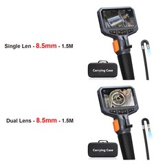 Two-Way Articulated Industrial Borescope Inspection Camera Single / Dual Lens