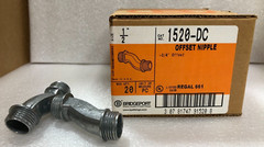 Bridgeport 1/2″ offset nipple, 1520-DC, 3/4″ offset (Qty. 20)