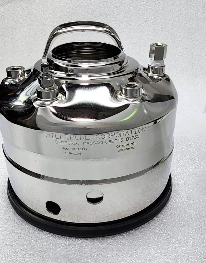 MILLIPORE XX6700P01 Dispensing Pressure Vessel, 1 GAL “” NO PRESSURE LID “