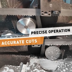 93-1/2″ x 1/2″ x 14tpi M42 Bi-metal Band Saw Blades Fit Cutting Metal Technique