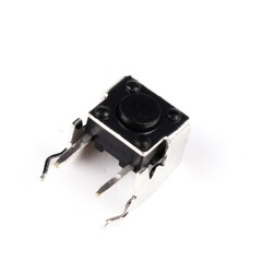 6x6mm Momentary Tactile Tact Push Button Switch 4 Pin DIP Through Hole SPST PCB