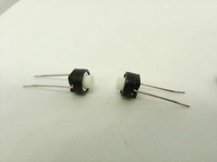 5x PCs Pack Lot 6x6x5mm Round 2 Pins Power Buttons Micro Switch Momentary DIP