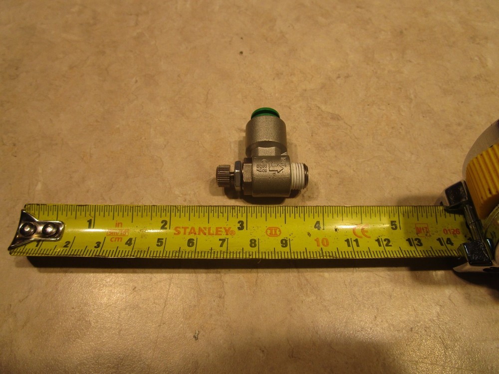 SMC AS2201-01-F06S, 1/8″ NPT, 1/4″ PUSH LOCKAS FLOW CONTROL, M0389