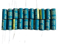 3300uF 6.3V Electrolytic Capacitors Green 6.3V 3300uF Volume 10×20 mm Choose Qty