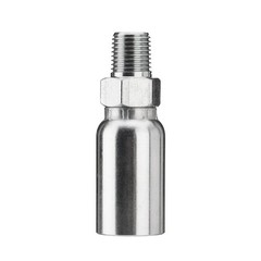 12x 3/8″ I.D. Hose x 1/4″ NPTF Male Hydraulic Hose End Swivel Crimp Fittings New