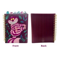Cheshire Cat Spiral Bound Notebook 144 Lined Pages Alice In Wonderland 8X7