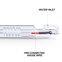 OMTech 40W Laser Tube for K40 Laser Engraver Cutting Engraving Cutting Machine