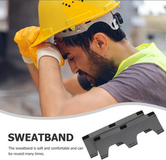 Detachable Washable Hard Hat Sweatband Reusable Safety Helmet Liner Soft Spon…