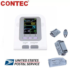 FDA CONTEC08C Digital blood pressure monitor Machine with SPO2 sensor NIBP PR