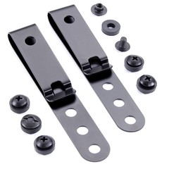 HolsterSmith Universal Metal Belt Clip for Holster Making – Model 5 – 3-Hole …