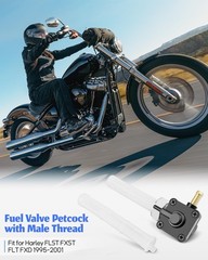 New Motorcycle Fuel Valve Petcock for Harley FLST FXST FLT FXD 1995-2001 1340Cc