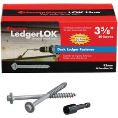 Ledgerlok 50pc 3-5/8″ Ledgerlok FMLL358-50 Fastenmaster Ledgerlok FMLL358-50