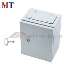Electrical Enclosure Box 10″ x 8″ x 6” IP65 Waterproof NEMA 4X Carbon Steel