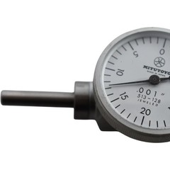 Mitutoyo 513-128 Dial Test Indicator .001 Grad .04 Range Jeweled Japan Stem