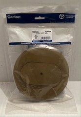 Carlon E97DSC LR – Nonmetallic Duplex Floor Box Cover – Round – Carmel – NEW