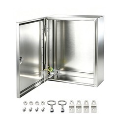Electrical Enclosure 12x10x6, 304 Stainless Steel Enclosure IP66