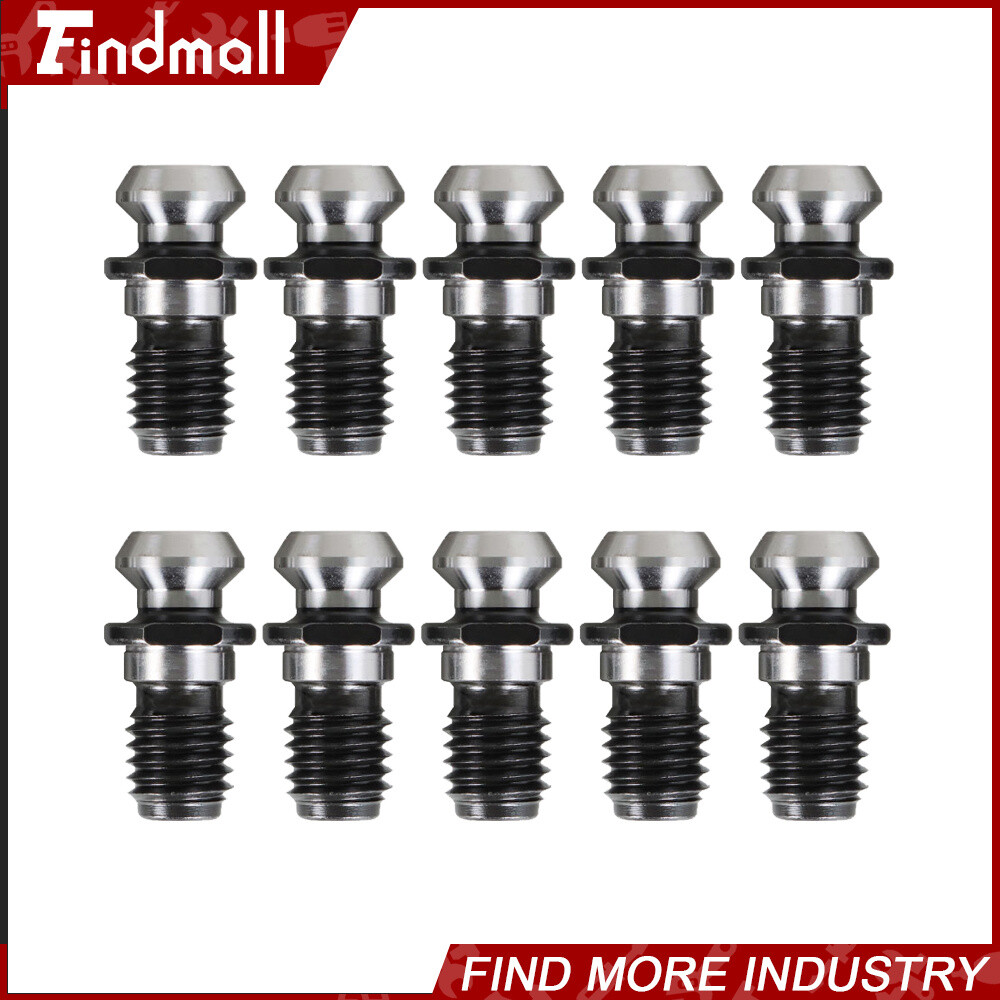 CAT40 45°0.740″Coolant Pull Stud Retention Knob for Mazak Fadal HURCO Okuma 10PC