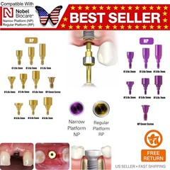 US Nobel Active Nobel Parallel CC Healing Abutment Compatible Conical Connection
