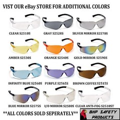 PYRAMEX ZTEK SAFETY GLASSES I/O MIRROR INDOOR/OUTDOOR LENS S2580S (3 PAIR)