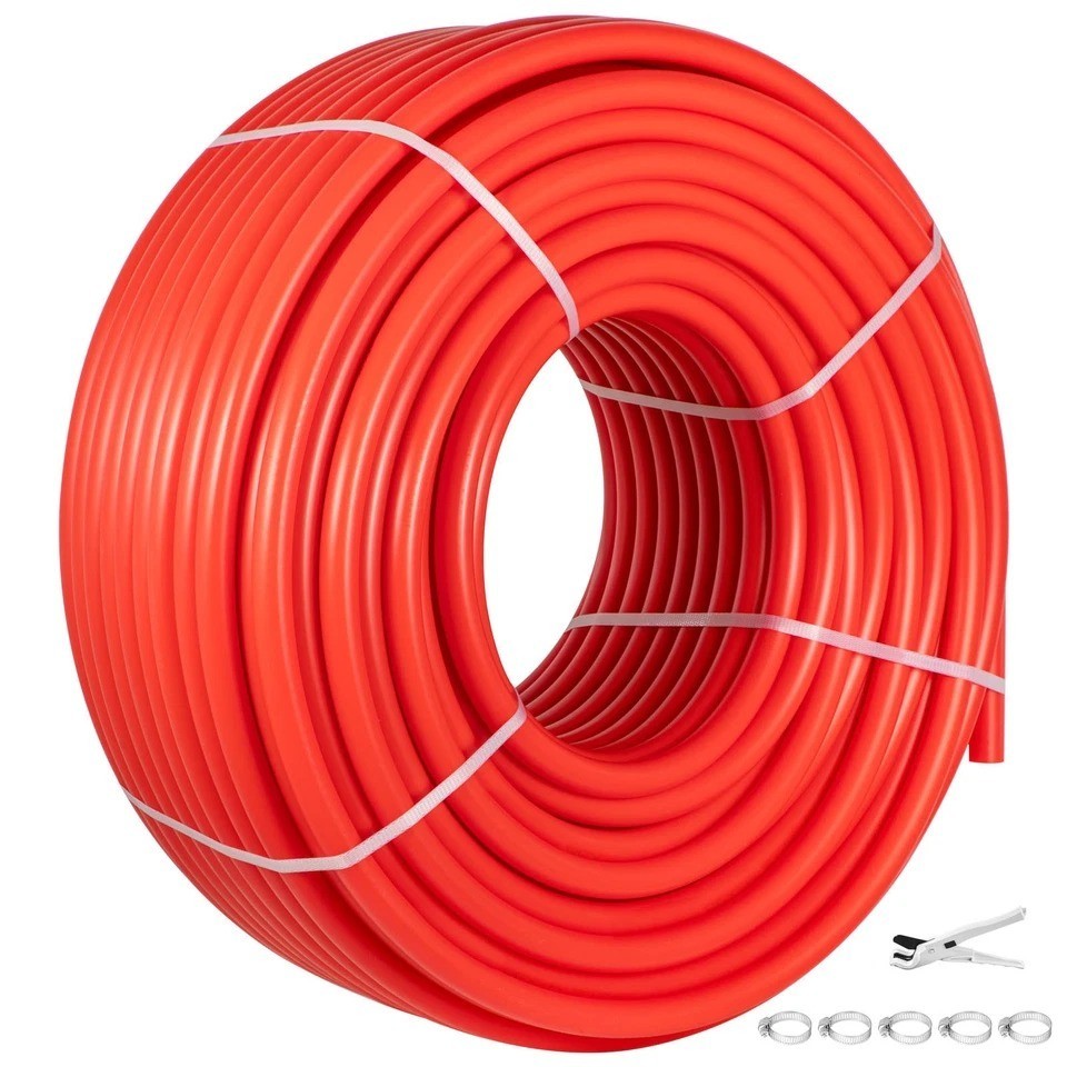 PEX-B Tubing 7/8 in-500 ft Coil Certified Non-Barrier Radiant Floor Heat