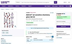 Deltaware Research MX-1 Microscale Air-Sensitive Chemistry Glassware Kit Rare