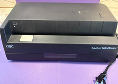 GBC 1775070 ELECTRIC VELOBINDER ELECTRIC BINDING MACHINE POWERS UP / RUNS