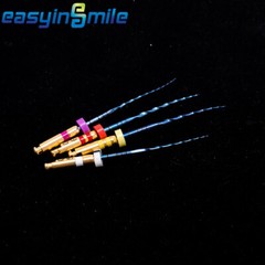 4pcEasyinsmile Endo Rotary Files Dental Root Canal NITI Files X-TWO S Cross 25MM