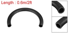 1″ ID Fuel Line Hose 1 1/2″ OD 2ft Black Rubber Oil Hose Tubing for Fuel System