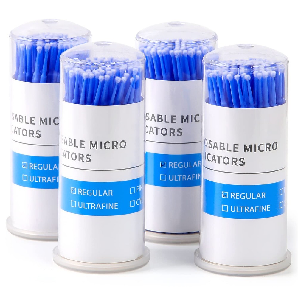 400x Microbrush Applicator Tips Dental Micro Brush Regular / Fine / Ultrafine