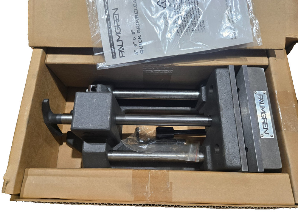 NEW PALMGREN 6″ MILLING MACHINE Quick Grip/Release VISE QV60 12621