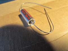 .022uF 10% 400V Sprague M83421-01-5114R Metallized Polycarbonate Axial Capacitor