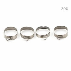 4 Pcs Orthodontic1st Molar Band&Buccal Tube U3/L2 Convertible Roth.022 29#-43+#