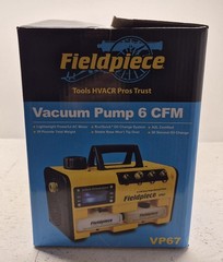 Fieldpiece VP67 Vacuum Pump New Open Box Tool (D51121077)