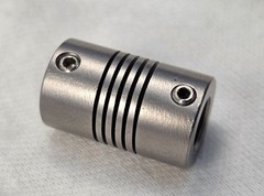 6.35 x 6.35 Shaft Flexible Coupling (1/4″ X 1/4″ STAINLESS STEEL Coupler Encoder