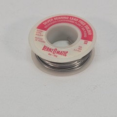 Benzomatic Solid Wire Lead free Silver bearing plumbing Solder 3oz spool SRC300