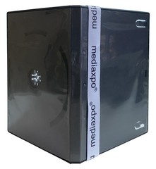 5 STANDARD Black Single DVD Cases 14MM **1-3 DAYS