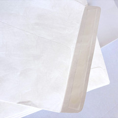 98 pcs Blue Summit Supplies 9×12 Tyvek Envelope White, Peel & Seal Open Box B195