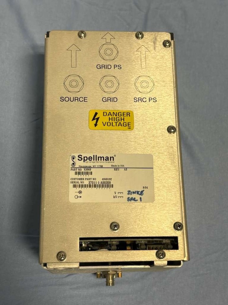 Spellman High Voltage Power Supply Part 4349192, X3363