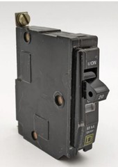 Square D QHB120 Circuit Breaker 20A 1-Pole 120/240V 65kA