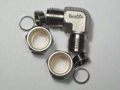 1- Swagelok Stainless Steel Elbow Union, 3/8″ OD Tube, SS-600-9