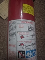 Kiddie Fire Extinguishers- 9&5Lb HALON 1211 Halon Fire Ext (No Air Pressure)