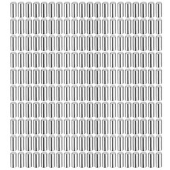 200Pcs 2 x 5 mm Dowel Pins 304 Stainless Steel Shelf Support Peg Pin Silver