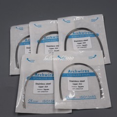 50 Pcs Dental Orthodontic Stainless Steel Round Arch Wire Upper/Lower 012-020