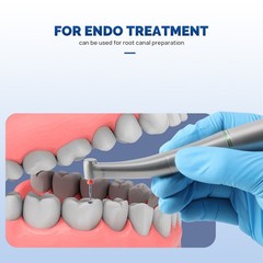 Pieza de mano contrángulo 16:1 de fibra óptica dental canal interno AZDENT