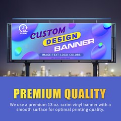 Personalized Custom Vinyl Banners and Signs for Advertising Event, Business