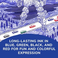 BIC 4-Color Original 3 Count (Pack of 1), 4 Colors (Assorted – Original)