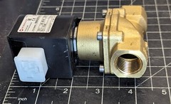 Brass Direct Acting Solenoid Valve, 1/2″ NPT Natural Gasses & Liquid Fuels [B3B3