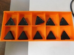 Hertel TPKR2204 P20 Grade HC1300M Carbide Milling Insert QTY 10 39254800